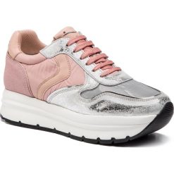 Sneakersy VOILE BLANCHE - May 0012013508.04.1Q19 Argento/Rosa. Szare półbuty damskie Voile Blanche, z zamszu. W wyprzedaży za 509,00 zł.