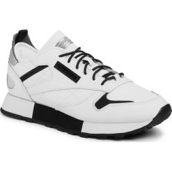 Buty Reebok - Cl Lthr Reedux FV3202 White/Black/Silvmt. Białe buty sportowe damskie Reebok, ze skóry. W wyprzedaży za 269,00 zł.