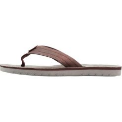 Klapki męskie: Reef VOYAGE LE BRONZE BROWN Japonki grey/red