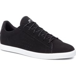 Tenisówki LE COQ SPORTIF - Agate Nubuck 1920236 Black/Old Silver. Czarne półbuty damskie le coq sportif, bez wzorów, z gumy, bez obcasa, na płaskiej podeszwie, bez zapięcia. W wyprzedaży za 209,00 zł.