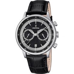 Festina Chrono 16893/8. Szare zegarki męskie Festina, ze stali. W wyprzedaży za 558,00 zł.