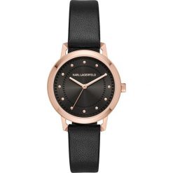 Zegarek KARL LAGERFELD - Vanessa KL1825 Rose Gold/Rose Gold. Czarne zegarki męskie marki KARL LAGERFELD. W wyprzedaży za 669,00 zł.