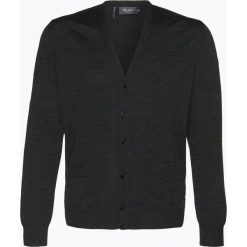 März - Kardigan męski z wełny merino, szary. Szare kardigany męskie marki März, m, z wełny. Za 599,95 zł.