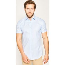 Koszula Boss Jats 50427557. Niebieskie koszule męskie Boss, m, bez wzorów, z bawełny, casualowe, bez kołnierzyka, bez rękawów. Za 349,00 zł.