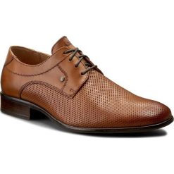 Półbuty LASOCKI FOR MEN MB-BEAR2-02. Pomarańczowe półbuty męskie Lasocki For Men, bez wzorów, ze skóry, bez zapięcia. Za 179,99 zł.