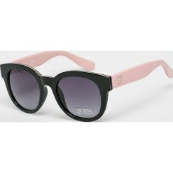 Guess Jeans - Okulary GF6030. Czarne okulary przeciwsłoneczne damskie marki Guess Jeans, okrągłe. Za 499,90 zł.
