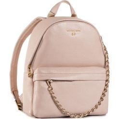 Plecak MICHAEL MICHAEL KORS - Slater 30T0G04B1L Soft Pink. Różowe plecaki damskie MICHAEL Michael Kors, bez wzorów, ze skóry. Za 1329,00 zł.