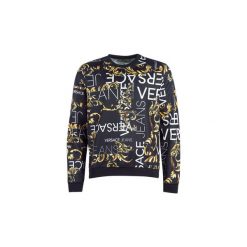 Bluzy Versace Jeans B7GTA7F2-S0497. Czarne bluzy męskie marki Versace Jeans, s, z jeansu. Za 939,00 zł.