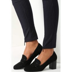 Buty ślubne damskie: Czarne Czółenka Cordial Promenade