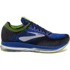 Buty Brooks Bedlam M Czarno-Niebieskie. Niebieskie buty sportowe męskie Brooks, z dzianiny, na sznurówki, do biegania. Za 559,99 zł.