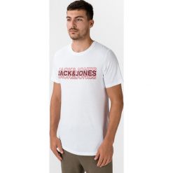 Jack & Jones Blane Koszulka Biały. Białe podkoszulki męskie Jack & Jones, m, z nadrukiem, z bawełny, z krótkim rękawem. Za 64,95 zł.