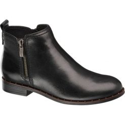 Botki damskie lity: botki damskie 5th Avenue czarne