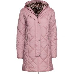 Kurtka na podszewce w cętki leoparda bonprix różowobrązowy. Różowe kurtki damskie bonprix, bez wzorów, bez kaptura. Za 139,99 zł.