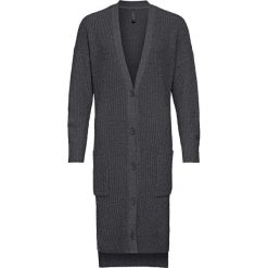 Długi kardigan bonprix antracytowy melanż. Szare kardigany damskie marki bonprix, melanż. Za 149,99 zł.