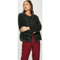 Answear - Kurtka Heritage. Zielone kurtki damskie ANSWEAR, s, z haftami, z poliesteru, krótkie. W wyprzedaży za 99,90 zł.