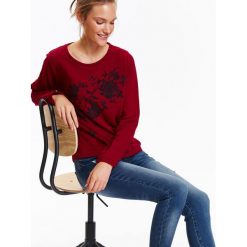 Bluzy damskie: BLUZA NIEROZPINANA DAMSKA Z NADRUKIEM