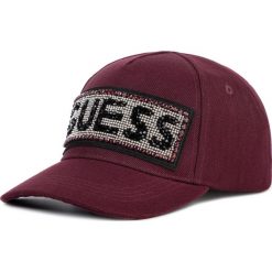 Czapka z daszkiem GUESS - W94Z58 WA280 MARD. Fioletowe czapki damskie Guess, z aplikacjami, z poliesteru. W wyprzedaży za 149,00 zł.