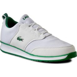 Sneakersy LACOSTE - L.ight 116 1 7-31SPJ0011001 Wht. Białe sneakersy damskie Lacoste, z tworzywa sztucznego. W wyprzedaży za 219,00 zł.