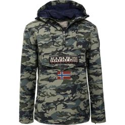 Napapijri RAINFOREST SUM CAMOU FANTASY Wiatrówka khaki. Brązowe marynarki męskie Napapijri, m, bez wzorów, z materiału. W wyprzedaży za 671,20 zł.