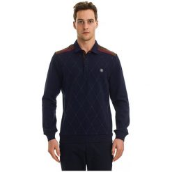 Galvanni Koszulka Polo Męska Leaf M Ciemny Niebieski. Niebieskie koszulki męskie marki GALVANNI, m, bez wzorów, polo, bez rękawów. W wyprzedaży za 189,00 zł.