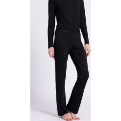 Calvin Klein Underwear - Spodnie piżamowe. Czarne piżamy damskie marki Calvin Klein Underwear, s, z elastanu. Za 229,90 zł.
