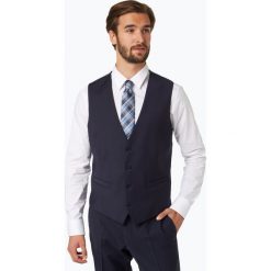 Finshley & Harding London - Męska kamizelka od garnituru modułowego, niebieski. Niebieskie kamizelki garniturowe męskie marki Finshley & Harding London, bez wzorów, eleganckie. Za 249,95 zł.