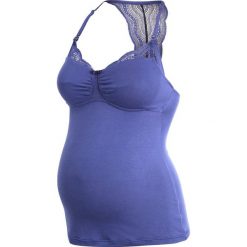 T-shirty damskie: Cache Coeur SERENITY Koszulka do spania marine