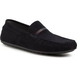 Mokasyny HUGO - Dandy 5042871 10209222 01 Dark Blue 401. Czarne mokasyny męskie HUGO, ze skóry. Za 749,00 zł.