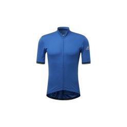 T-shirty z krótkim rękawem adidas Koszulka kolarska Climachill. Niebieskie koszulki męskie Adidas, m, bez wzorów, bez kołnierzyka, krótkie. Za 449,00 zł.