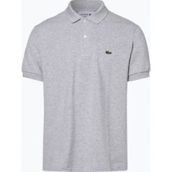 Lacoste - Męska koszulka polo, szary. Szare koszulki męskie marki Lacoste, s, bez wzorów, klasyczne, polo, bez rękawów. Za 399,95 zł.