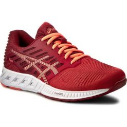 Buty ASICS - FuzeX T689N Ot Red/Flash Coral/True Red 2306. Czerwone buty sportowe damskie marki Asics, bez wzorów, ze skóry ekologicznej, sportowe, do biegania, asics fuzex. W wyprzedaży za 349,00 zł.