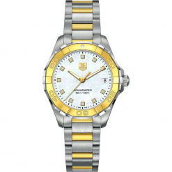 ZEGAREK TAG HEUER Aquaracer Lady WAY1351.BD0917. Białe zegarki damskie marki TAG HEUER, ze stali. Za 19440,00 zł.