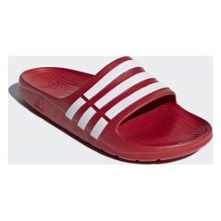 Chodaki męskie: Adidas Klapki męskie Duramo czerwone r. 47 (G15886)