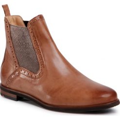 Sztyblety LLOYD - 20-229-03 Cognac. Pomarańczowe kozaki damskie Lloyd, ze skóry, bez obcasa, bez zapięcia. Za 769,00 zł.
