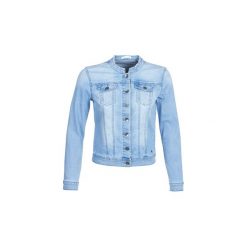 Kurtki jeansowe LPB Woman AZITABE. Niebieskie kurtki damskie marki LPB WOMAN, s, bez wzorów, z jeansu, bez kaptura. Za 349,00 zł.