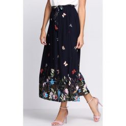 Granatowa Spódnica Playful. Niebieskie spódniczki damskie Born2be, na lato, xl, bez wzorów, maxi. Za 49,99 zł.