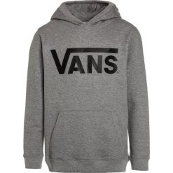 Vans CLASSIC HOODIE BOYS Bluza z kapturem concrete heather/black. Szare bluzy męskie Vans, z bawełny, z kapturem. Za 219,00 zł.