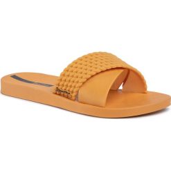 Klapki IPANEMA - Street Fem 26400 Yellow/Yellow 21488. Pomarańczowe klapki damskie Ipanema, bez wzorów, z tworzywa sztucznego, bez obcasa. Za 79,99 zł.