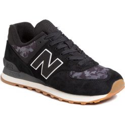 Sneakersy NEW BALANCE - ML574COA Czarny. Czarne sneakersy męskie New Balance, na co dzień, bez wzorów, ze skóry, bez zapięcia. W wyprzedaży za 259,00 zł.