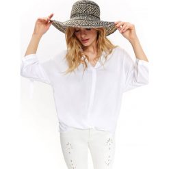 Kapelusz. Brązowe kapelusze damskie na lato, eleganckie. W wyprzedaży za 29,99 zł.