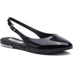 Sandały MELISSA - Lipstick Ad 32560 Black/Glitter 52324. Czarne klapki damskie Melissa, bez wzorów, z tworzywa sztucznego, bez obcasa, na obcasie. Za 259,00 zł.