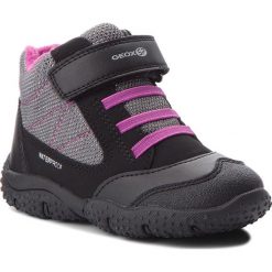 Śniegowce GEOX - B Baltic G.Wpf A B84H1A 050EW C0037 S Black/Purple. Czarne śniegowce dziewczęce Geox, bez zapięcia. W wyprzedaży za 209,00 zł.