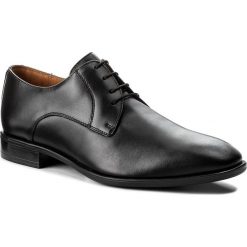 Półbuty GINO ROSSI - Rudi MPV407-K66-E100-9900-0 99. Czarne buty wizytowe męskie marki Gino Rossi, bez wzorów, ze skóry, eleganckie, bez zapięcia. W wyprzedaży za 219,00 zł.