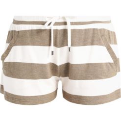 Bermudy damskie: Juvia STRIPY Szorty khaki/ecru