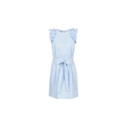 Sukienki: Sukienki krótkie MICHAEL Michael Kors SLEEVESLESS RUFFLE DRS