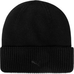 Czapka PUMA - Beanie Porsche Design 022412 01 Puma Black. Czarne czapki damskie Puma, na zimę, bez wzorów, z wełny. W wyprzedaży za 139,00 zł.