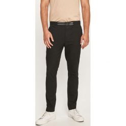 Calvin Klein Jeans - Spodnie. Czarne spodnie męskie Calvin Klein Jeans, na co dzień, s, bez wzorów, z elastanu. Za 449,90 zł.