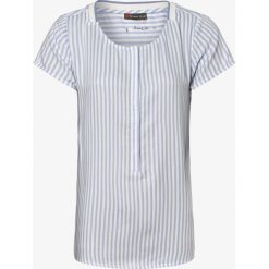 Street One - Bluzka damska, niebieski. Niebieskie bluzki sportowe damskie Street One, bez wzorów, prążkowane, bez kołnierzyka, bez rękawów, bez kaptura. Za 99,95 zł.