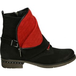 Botki - 17772 NER-ROS. Czarne botki damskie skórzane marki Venezia. Za 479,00 zł.