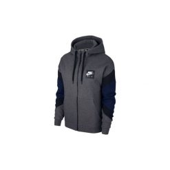Bluzy Nike 928629 Sportswear. Szare bluzy męskie Nike, s, bez wzorów, bez kołnierzyka, bez rękawów, bez kaptura. Za 324,09 zł.